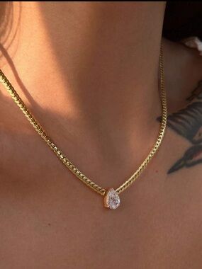 Gold necklace